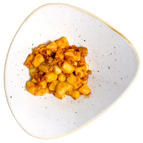 Gnocchi al ragù di salsiccia